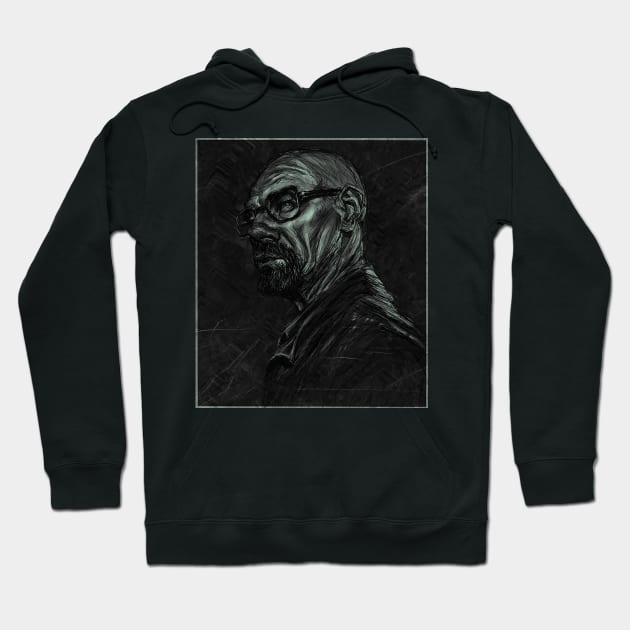 Heisenberg Portrait Hoodie by Allissweell